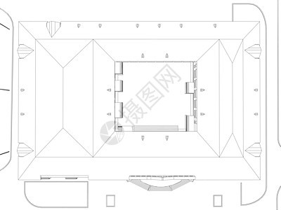 抽象陈列印刷建造办公室住房插图草图财产绘画建筑师城市图片