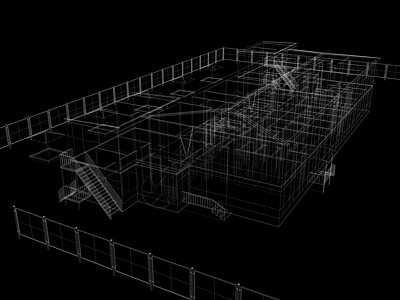 抽象陈列办公室工程窗户房子城市财产建造绘画蓝色项目图片