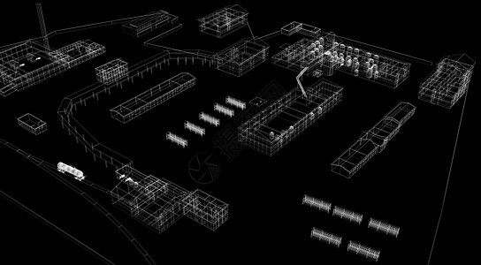 工业抽象建筑学结构绘画铁轨框架火车金属建造技术货运窗户植物图片