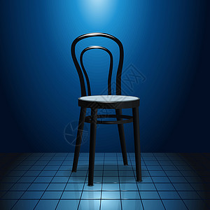 舞台上的空椅子 - EPS10图片
