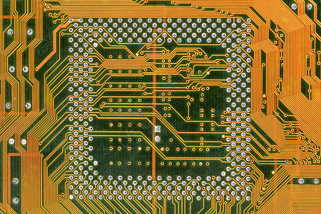 印刷电路板迷宫焊接方案电脑木板电子处理器技术打印电路图片