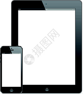 IPad 4和iPhone 5图片