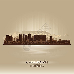 南非开普敦南非开普市天线城市周光灯图片