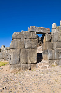秘鲁石灰石寺庙历史旅行帝国纪念碑王国石头废墟岩石图片