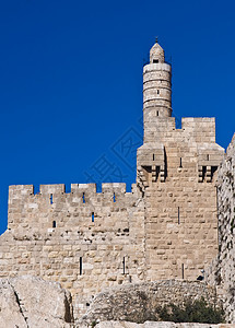 达维夫塔国王历史城市圣经建筑考古砖块图片