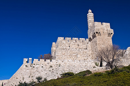 达维夫塔城市圣经历史建筑国王考古砖块图片
