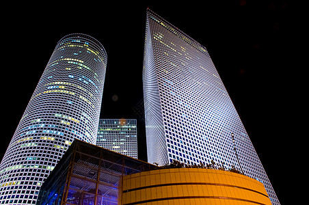 Azrieli 塔城市摩天大楼建筑景观中心图片