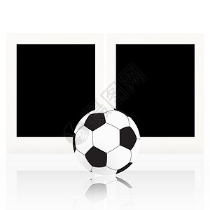 白色背景的足球足球足球六边形运动圆形皮革世界黏土橡皮泥爱好照片游戏图片