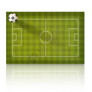 纸田 白色背景的可塑性足球足球皮革童年黏土游戏竞赛橡皮泥绿色六边形照片世界图片