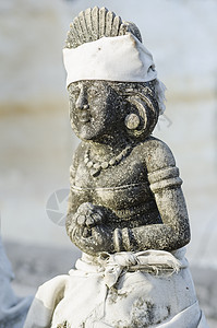雕塑在寺庙里 巴利因多尼西亚建筑学雕像旅行艺术异国旅游情调上帝文化游客图片