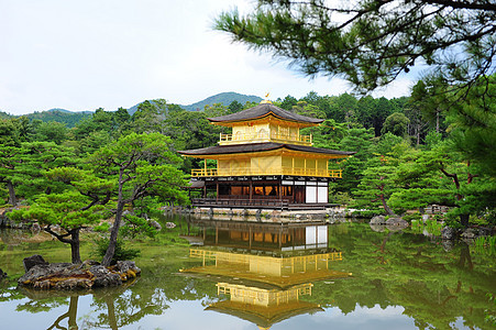 金阁寺历史目的地外观庭园概念场景地点国家地标场所图片