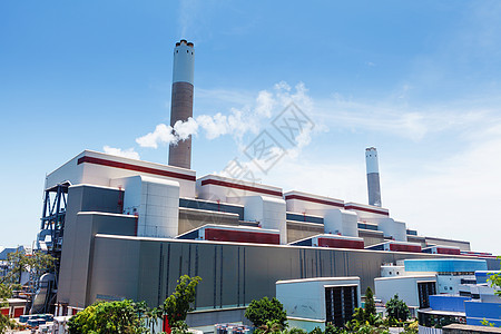 电力发电厂建筑工厂气体植物制造厂电气电厂废气动力工业背景图片