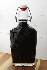 Balsamic 醋酸瓶子香脂香料玻璃美食产品葡萄醋工匠餐具香味图片