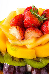 水果甜果糖果甜点水果挞水果蛋糕浆果奇异果蛋糕甜食图片