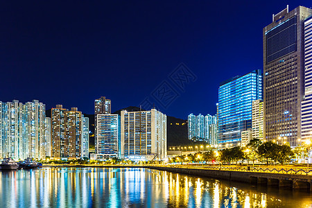 香港市风景绿色房子财产植物天线建筑学城市公寓住宅蓝色图片