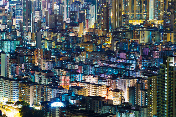 晚上香港市观图片