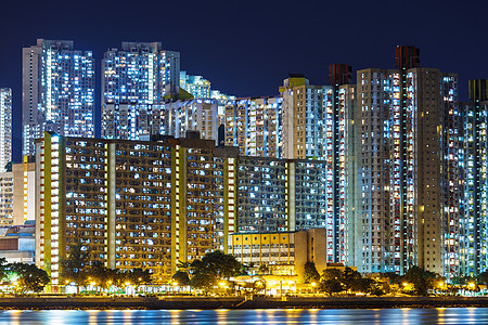 香港的住宅楼群建设住房建筑居所房屋民众天际公寓图片