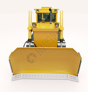 重型推土机推土车卡车矿业作业机器毛虫林业橙子运输车辆设备图片