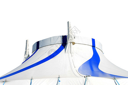孤立的大型顶顶帐篷马戏团图片