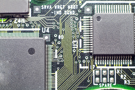 电路板芯片导体硬件母板打印处理器工程制造科学技术图片