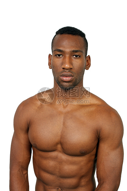 粗壮肌肉黑人(2)图片