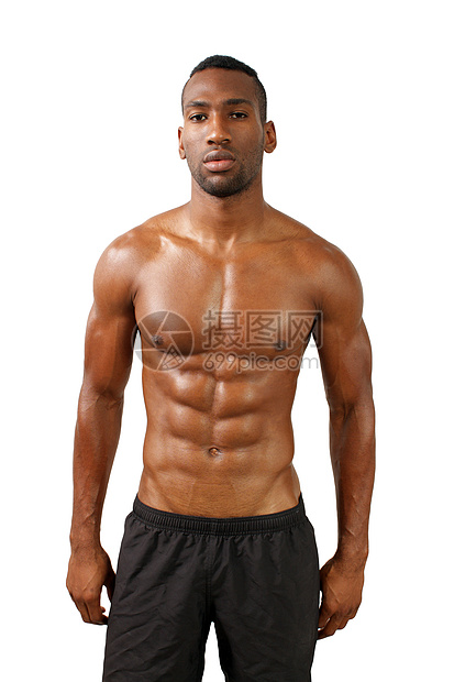 粗壮肌肉黑人(14)图片