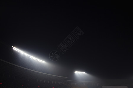 中国北京夜间体育场大灯 中国北京摄影体育场馆水平建筑学天空图片