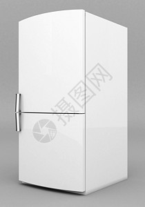 美丽的冰箱 漂亮的冰箱白色黑色灰色小路厨房剪裁图片