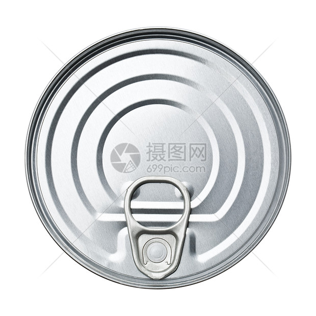 锡密封店铺罐装金属白色贮存食物养护圆柱戒指图片