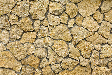 墙上的图案环境岩石地质学原石公寓场地中年棕褐色石板砂浆图片