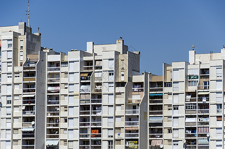 公寓区块城市住宅蓝色财产不动产摩天大楼建筑天空基础设施建筑学图片