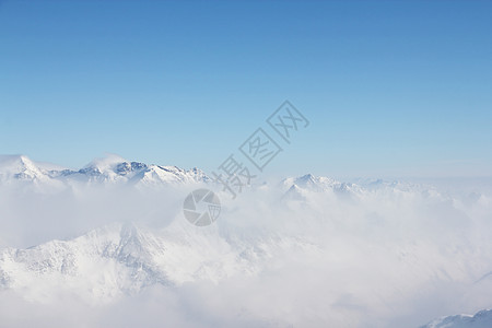 山峰峰天空滑雪假期旅游高山首脑季节环境全景日出图片