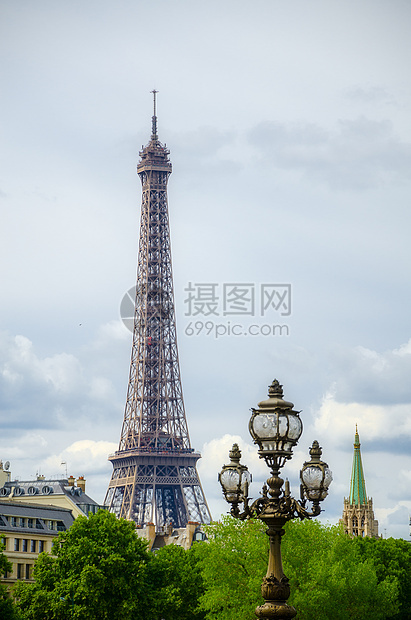 埃菲尔铁塔纪念碑白色建筑旅游建筑学地标历史性旅行假期城市图片