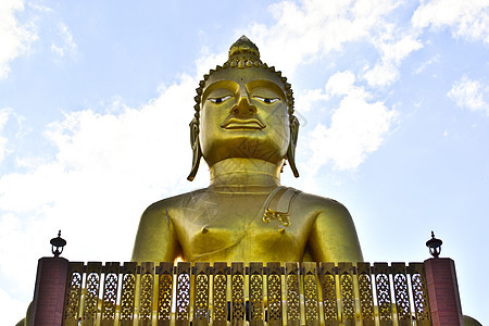 大佛在泰国建筑宗教棕色白色墙纸木头黄色图片
