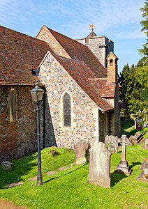 坎特伯雷圣马丁教堂英语宗教遗产景点教区胜地历史性建筑教堂石头图片