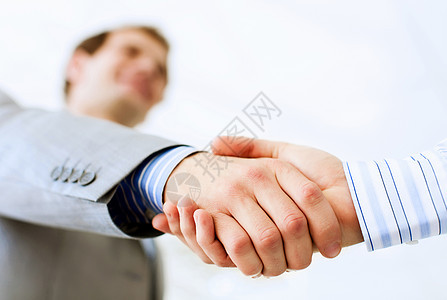 商业握手成人合同合作会议协议友谊谈判白色团队工作图片