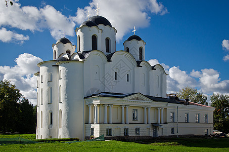 俄罗斯大诺夫哥罗德圣尼古拉斯大教堂历史旅行教会王子建筑学寺庙同盟堡垒宗教图片