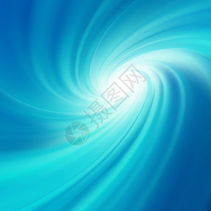 EPS 10号蓝色自流水海浪液体波纹涡流隧道溪流插图螺旋运动车削图片