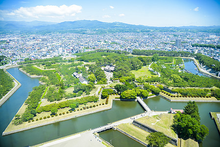 日本大海之城Goryokaku公园1图片