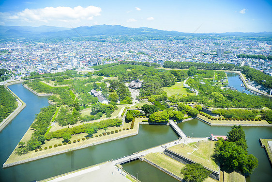 日本大海之城Goryokaku公园1图片