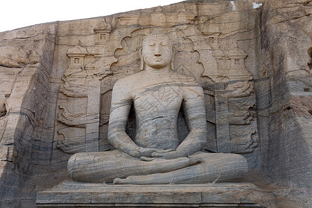 斯里兰卡雕塑守护石历史宗教岩石增值税废墟遗产雕刻大理石图片