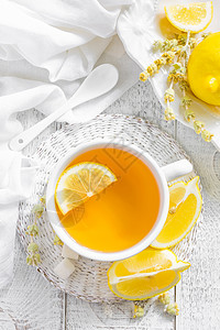 茶早餐刺激兴奋剂茶杯芳香时间花草杯子饮料树叶图片