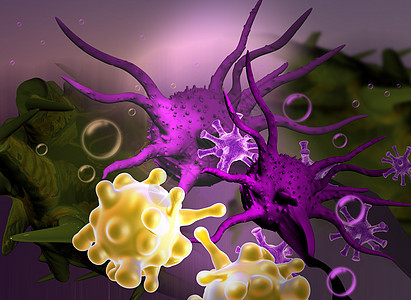 微有机体云医学人体细菌健康病原生物学微生物药品科学保健图片