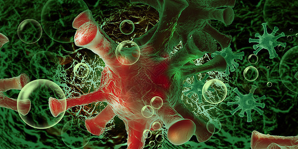 抽象的数码背景健康细菌细胞医疗医学生物学微生物科学寄生药品图片