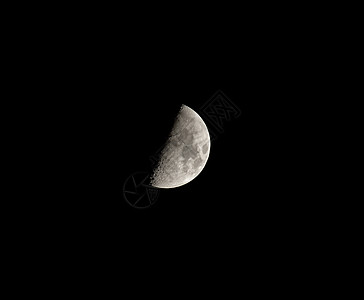 月球第一季度图片