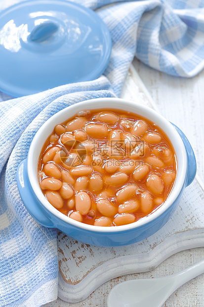 酱豆种子食物炖豆桌子食谱木头饮食豆类植物产品图片