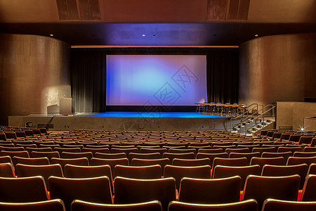 空礼堂屏幕商业空白音乐剧院国会建筑学红色电影高清图片