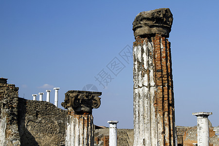 庞贝伊考古遗迹历史石头寺庙地标帝国论坛考古学旅行城市纪念碑图片