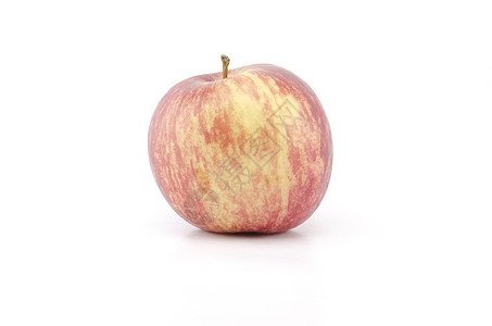 白上孤立的单苹果营养小吃植物食物茶点饮食生态剪裁市场宏观图片