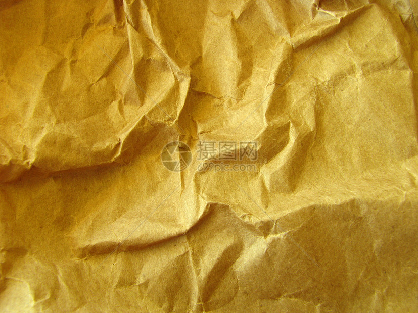 破碎纸张棕色纹理纸盒起皱邮件羊皮纸购物折痕床单礼物图片